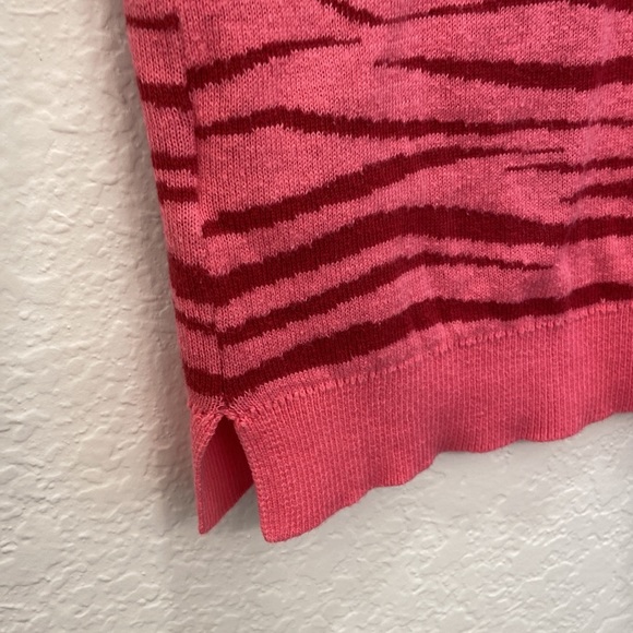 Mini boden zebra striped sweater dress - Picture 10 of 11